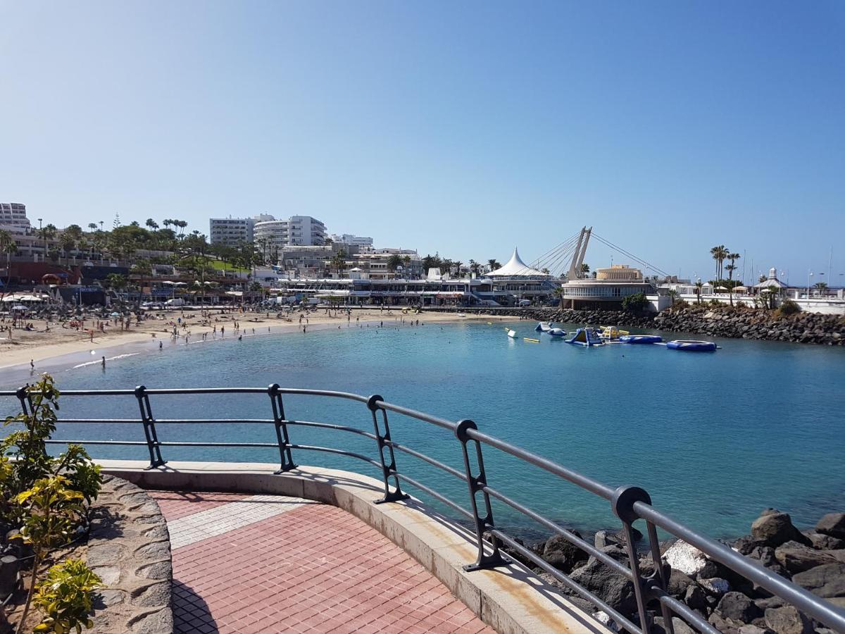 Borinquen Only 280 Meters To The Beach, Balcony With Sea View, Heated Pool, Wifi Playa de las Americas  Zewnętrze zdjęcie